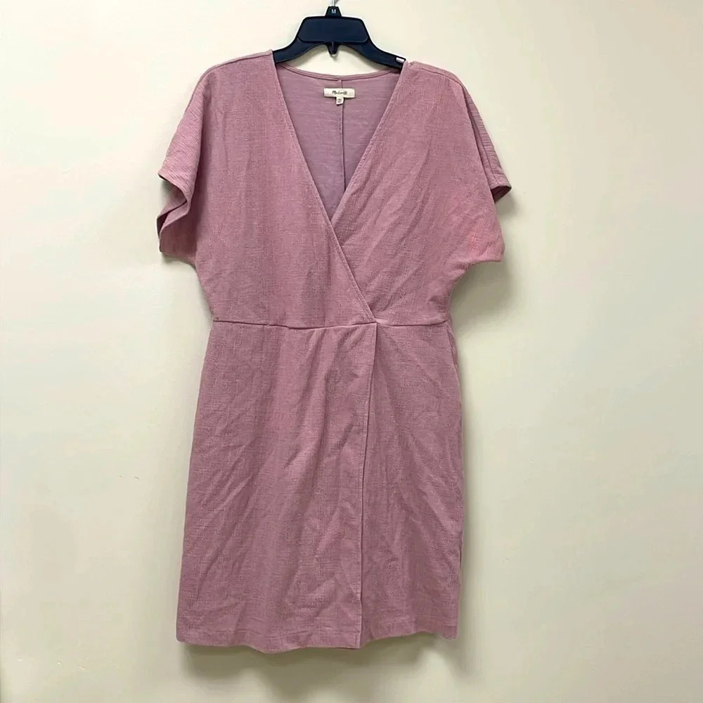 MADEWELL dusty pink dress XL perfect for date vacation work casual shopping